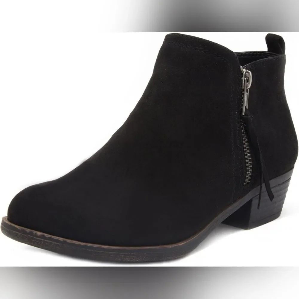 (S-4208) LONDON FOG Women's Tina Ankle Bootie Sz 6.5